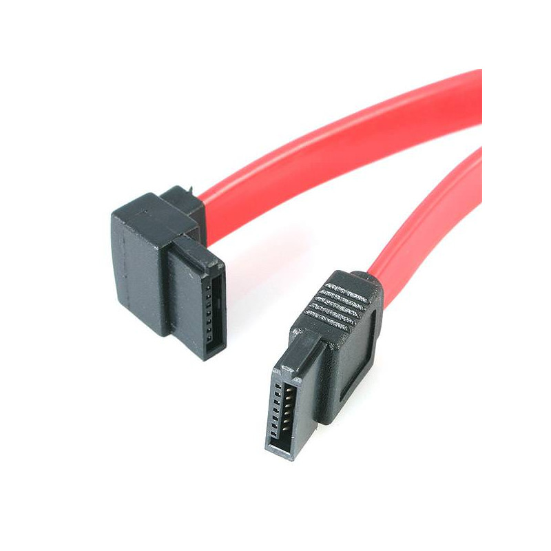 STARTECH CABLE SERIAL ATA SATA A SATA ACODADO A L