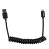 STARTECH CABLE EN ESPIRAL 60CM LIGHTNING 8 PIN A U