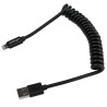 STARTECH CABLE EN ESPIRAL 60CM LIGHTNING 8 PIN A U