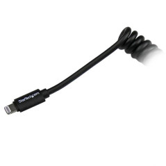 STARTECH CABLE EN ESPIRAL 60CM LIGHTNING 8 PIN A U