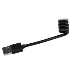 STARTECH CABLE EN ESPIRAL 60CM LIGHTNING 8 PIN A U