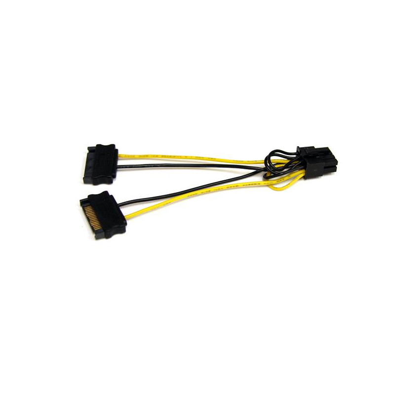 STARTECH CABLE ADAPTADOR 15CM ALIMENTACION SATA A