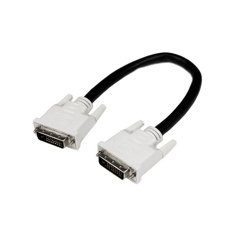 STARTECH CABLE 0,3M DVI-D DOBLE ENLACE - CABLE VID