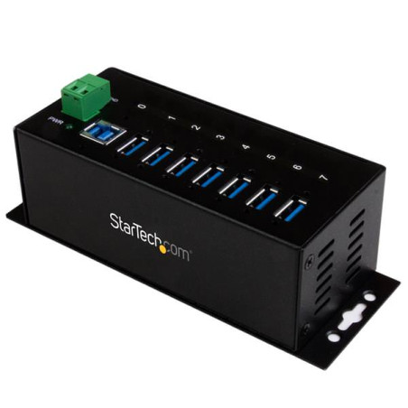 STARTECH HUB LADRON USB 3.0 7 PUERTOS INDUSTRIAL C