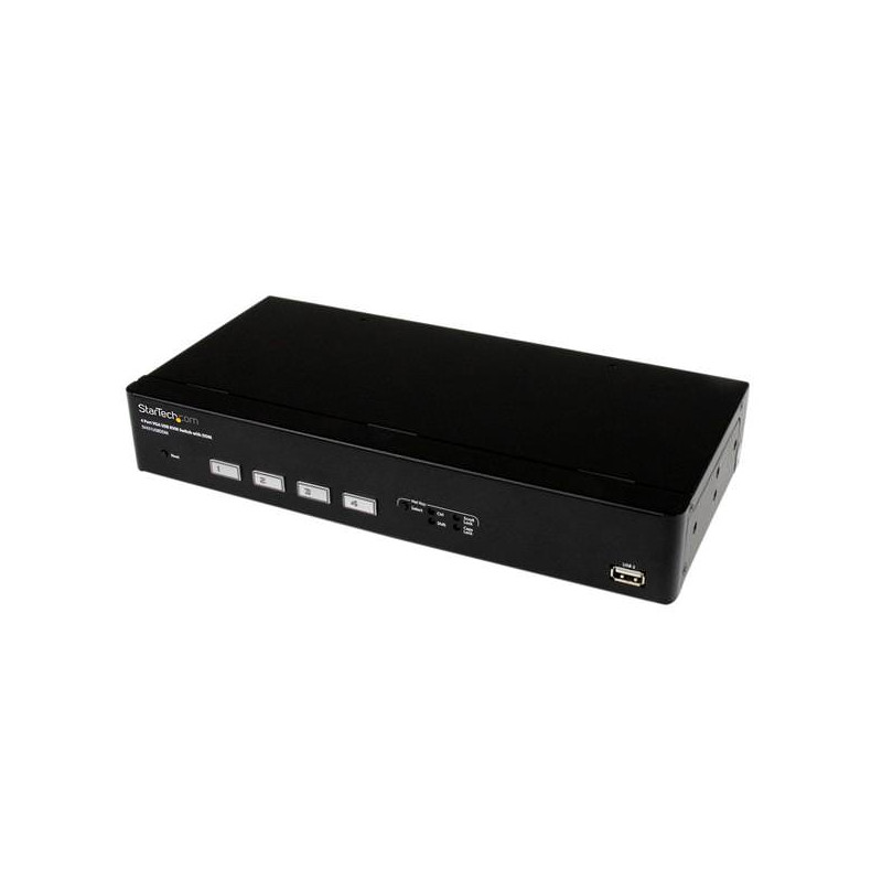 STARTECH SWITCH CONMUTADOR KVM 4 PUERTOS VGA USB C