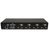 STARTECH SWITCH CONMUTADOR KVM 4 PUERTOS VGA USB C