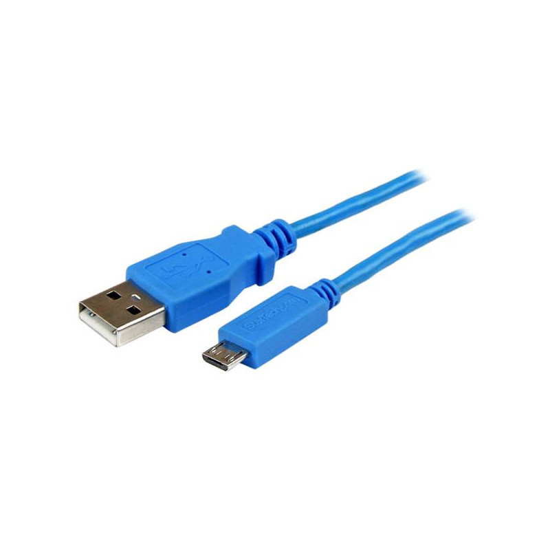 STARTECH CABLE ADAPTADOR 1M USB A MACHO A MICRO US