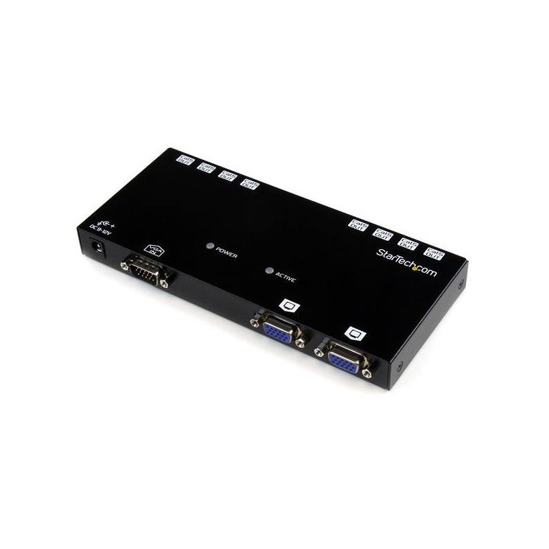 STARTECH EXTENSOR VIDEO VGA 8 PUERTOS A TRAVES CAT