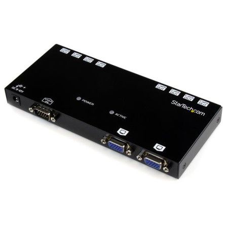 STARTECH EXTENSOR VIDEO VGA 8 PUERTOS A TRAVES CAT