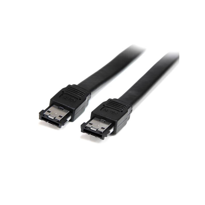 STARTECH CABLE 2M ESATA BLINDADO - MACHO A MACHO