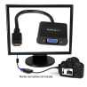 STARTECH ADAPTADOR CONVERSOR VIDEO MINI HDMI® A VG