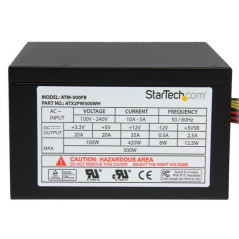 STARTECH FUENTE ALIMENTACION ORDENADOR PC 500W ATX