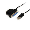 STARTECH CABLE ADAPTADOR USB A SERIE PARALELO 1S1P