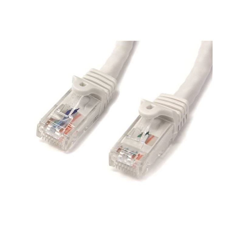 STARTECH CABLE RED ETH. CAT6 SNAGLESS 1M BLANCO -