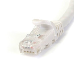 STARTECH CABLE RED ETH. CAT6 SNAGLESS 1M BLANCO -