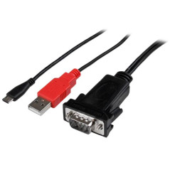 STARTECH CABLE CONVERSOR MICRO USB A SERIE DB9 RS2