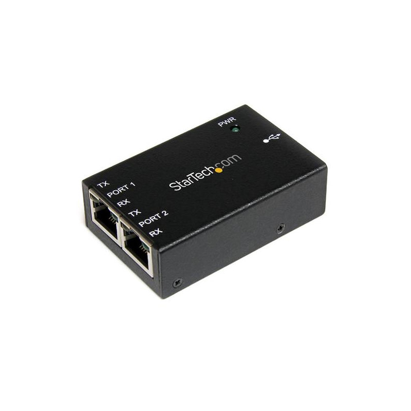 STARTECH ADAPTADOR INDUSTRIAL 2 PUERTOS USB A SERI