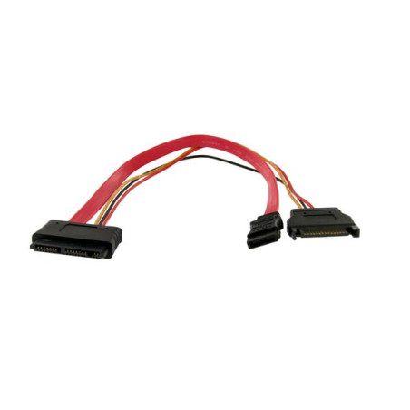 STARTECH CABLE MICRO SATA A SATA 12 PULGADAS CON A