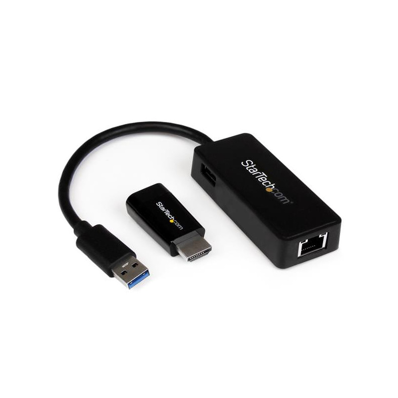 STARTECH JUEGO ADAPTADORES HDMI A VGA Y ETH. GIGAB