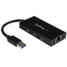 STARTECH HUB USB 3.0 ALUMINIO CON CABLE - CONCENTR