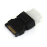 STARTECH ADAPTADOR CABLE ALIMENTACION SATA A LP4