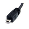 STARTECH CABLE ADAPTADOR 15CM USB A MACHO A MICRO