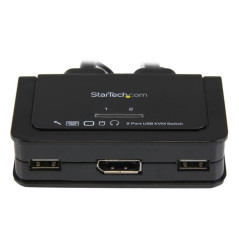 STARTECH CONMUTADOR SWITCH KVM 2 PUERTOS DISPLAYPO