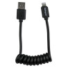 STARTECH CABLE EN ESPIRAL 30CM LIGHTNING 8 PIN A U