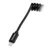 STARTECH CABLE EN ESPIRAL 30CM LIGHTNING 8 PIN A U