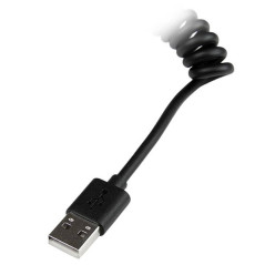 STARTECH CABLE EN ESPIRAL 30CM LIGHTNING 8 PIN A U