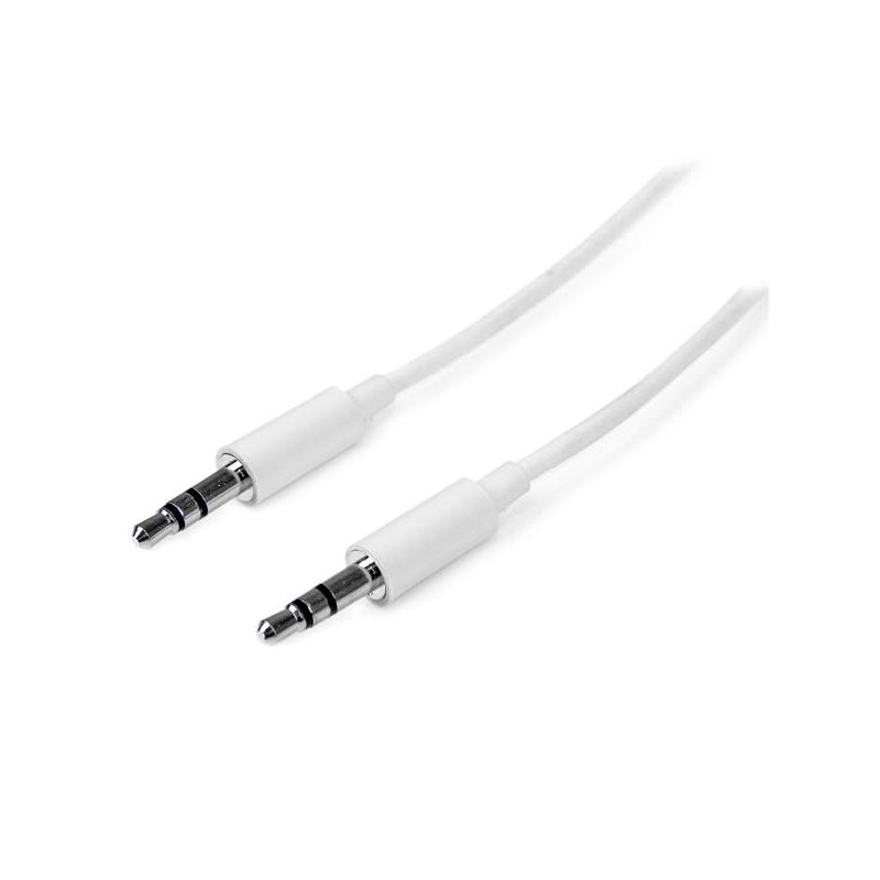 STARTECH CABLE 2 METROS DELGADO AUDIO ESTEREO MINI