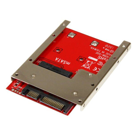 STARTECH ADAPTADOR CONVERSOR SSD MSATA A SATA 2,5