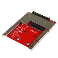 STARTECH ADAPTADOR CONVERSOR SSD MSATA A SATA 2,5