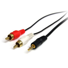 STARTECH CABLE ADAPTADOR MINI-JACK A RCA 91CM - JA