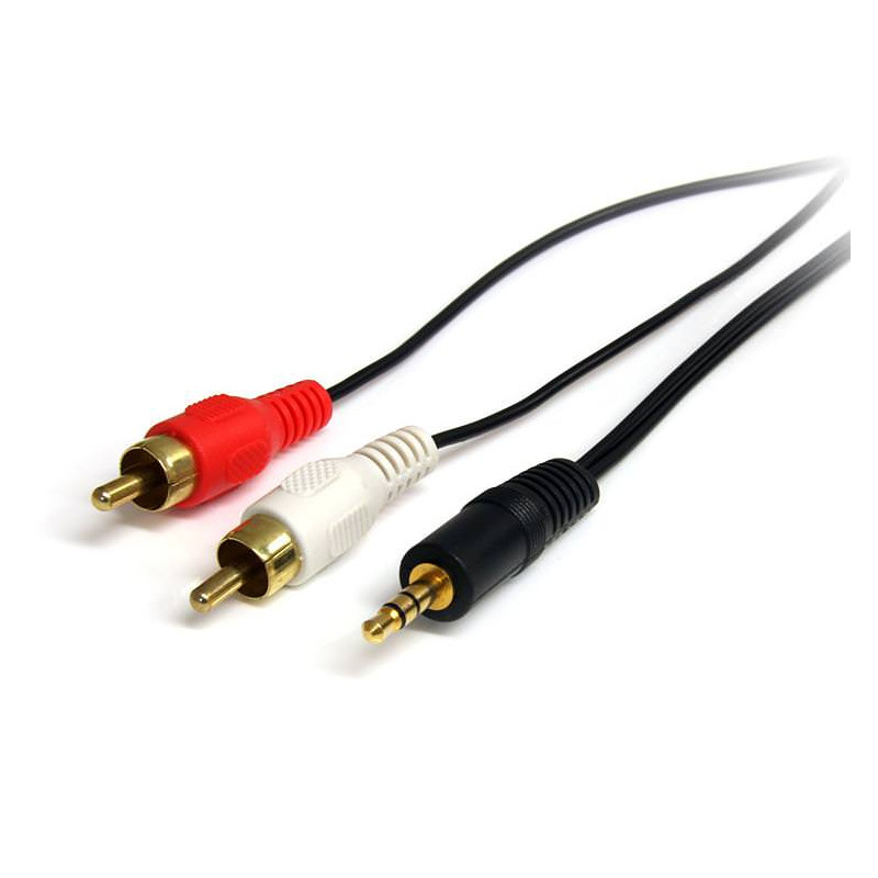 STARTECH CABLE ADAPTADOR MINI-JACK A RCA 91CM - JA