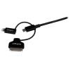 STARTECH CABLE 1M LIGHTNING, DOCK 30 PINES O MICRO