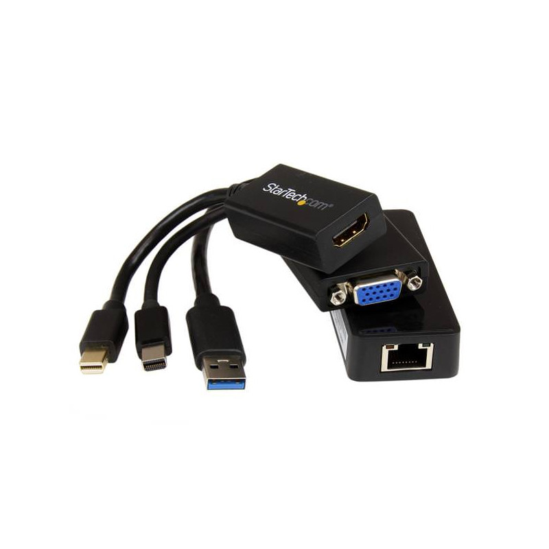 STARTECH JUEGO ADAPTADORES HDMI, VGA Y ETH. GIGABI