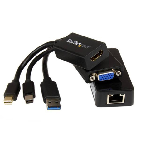 STARTECH JUEGO ADAPTADORES HDMI, VGA Y ETH. GIGABI