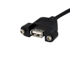 STARTECH CABLE 30CM USB 2.0 MONTAJE EN PANEL CONEX