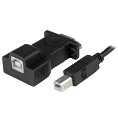 STARTECH ADAPTADOR USB A SERIE RS232 DB9 1 PUERTO