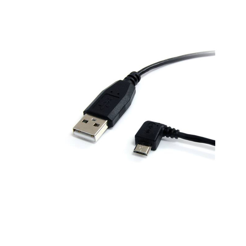 STARTECH CABLE MICRO USB 91CM ACODADO MOVILES Y TA