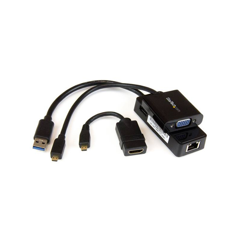 STARTECH JUEGO ADAPTADORES MICRO HDMI A VGA, MICRO