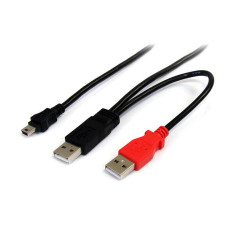 STARTECH CABLE 1,8M USB 2.0 EN Y DISCOS DUROS EXTE