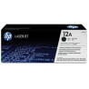 HP TONER 12A NEGRO Q2612A 2.000 PAG. LASERJET/1010/1012/1015/1018/1020/1022/1050/3015/3020