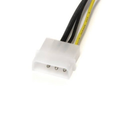 STARTECH CABLE 15CM ADAPTADOR ALIMENTACION LP4 A P