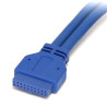 STARTECH CABLE EXTENSOR 50CM 2 PUERTOS USB 3.0 MON