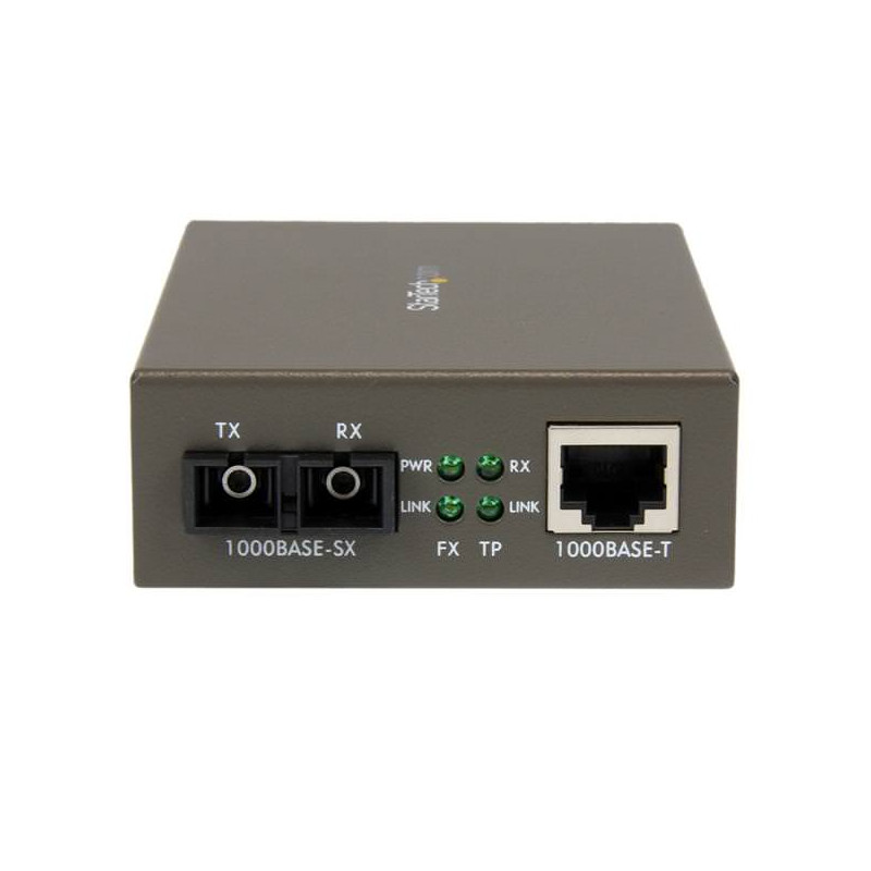 STARTECH CONVERSOR MEDIOS GIGABIT ETH. RJ45 A FIBR