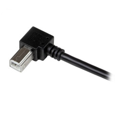 STARTECH CABLE ADAPTADOR USB 1M IMPRESORA ACODADO