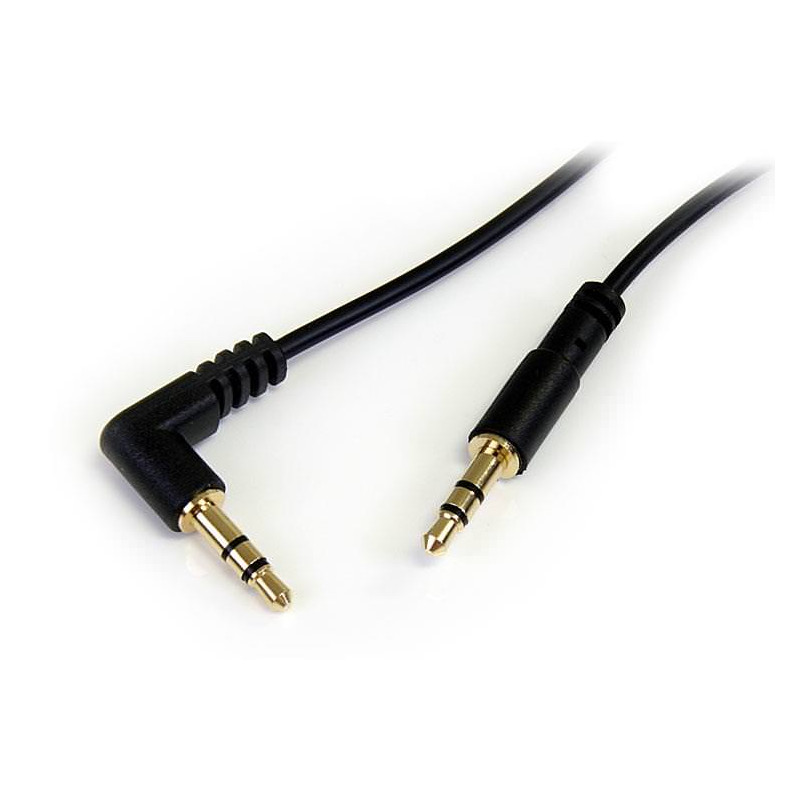 STARTECH CABLE DELGADO AUDIO ESTEREO 3,5MM 30CM AC