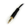 STARTECH CABLE DELGADO AUDIO ESTEREO 3,5MM 30CM AC